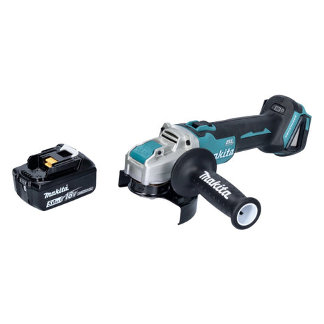 Makita DGA521T1X1 Meuleuse d'angle sans fil 125 mm 18V - X-LOCK Brushless + 1x Batterie 5,0 Ah - sans chargeur