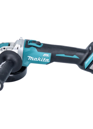 Makita DGA 521 RTX1 Akku Winkelschleifer 18 V 125 mm X-LOCK Brushless + 2x Akku 5,0 Ah + Ladegerät