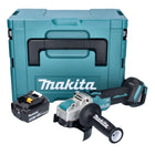 Makita DGA 521 F1X1J Akku Winkelschleifer 18 V 125 mm X-LOCK Brushless + 1x Akku 3,0 Ah + Makpac - ohne Ladegerät