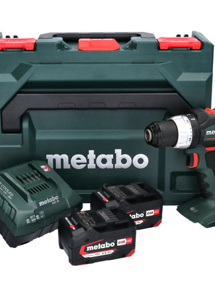 Metabo BS 18 LT BL Akku Bohrschrauber 18 V 75 Nm Brushless + 2x Akku 4,0 Ah + Ladegerät + metaBOX