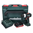 Metabo BS 18 LT BL akumulatorowa wiertarko-wkrętarka 18 V 75 Nm bezszczotkowa + 1x akumulator 4,0 Ah + ładowarka + metaBOX