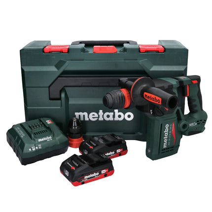 Metabo KH 18 LTX BL 24 Q Akku Kombihammer 18 V 2,2 J + 2x Akku 4,0 Ah + Ladegerät + metaBOX ( 601714800 )