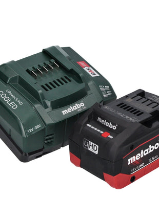 Metabo KH 18 LTX BL 24 Q Akku Kombihammer 18 V 2,2 J + 1x Akku 5,5 Ah + Ladegerät + metaBOX