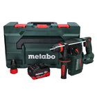 Metabo KH 18 LTX BL 24 Q Akku Kombihammer 18 V 2,2 J + 1x Akku 8,0 Ah + metaBOX - ohne Ladegerät