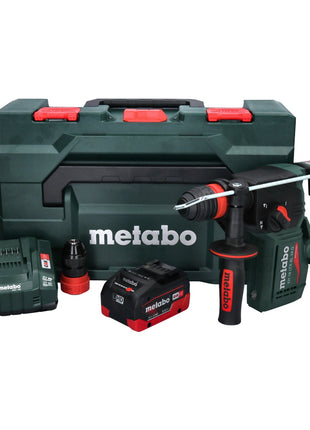 Metabo KH 18 LTX BL 24 Q Akku Kombihammer 18 V 2,2 J + 1x Akku 8,0 Ah + Ladegerät + metaBOX