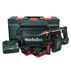 Metabo KH 18 LTX BL 24 Q martillo combinado a batería 18 V 2,2 J + 2x baterías 10,0 Ah + cargador + metaBOX