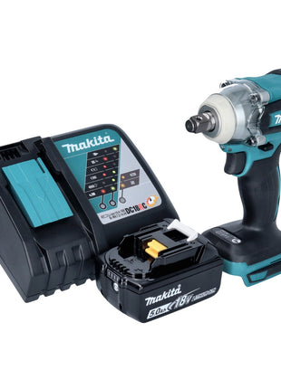 Makita DTW 285 RT1 Akku Schlagschrauber 18 V 280 Nm 1/2" Brushless + 1x Akku 5,0 Ah + Ladegerät