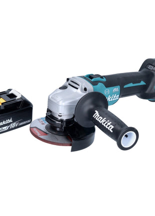 Makita DGA 513 M1 Meuleuse d'angle sur batterie 18 V 125 mm sans balais + 1x batterie 4,0 Ah - sans chargeur