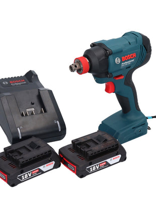 Bosch GDX 18V-180 Akku Drehschlagschrauber 18 V 180 Nm 1/2" + 2x Akku 2,0 Ah + Ladegerät - Toolbrothers