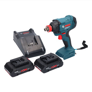 Bosch GDX 18V-180 Akku Drehschlagschrauber 18 V 180 Nm 1/2" + 2x ProCORE Akku 4,0 Ah + Ladegerät