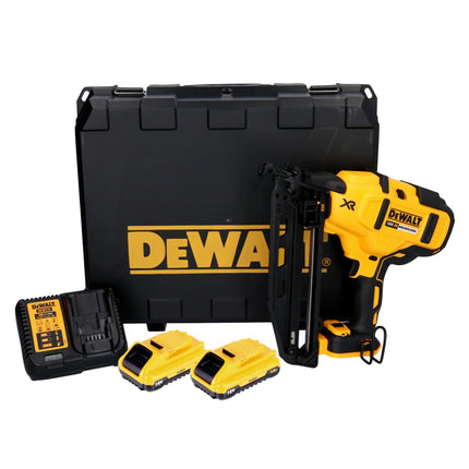 DeWalt DCN 660 L2 Akku Nagler 18V 32-63 mm Brushless + 2x Akku 3,0 Ah + Ladegerät + Koffer