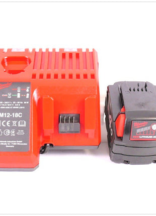 Milwaukee M18 CDD 402C 18 V Akku-Bohrschrauber inkl. 2x 4,0 Ah LI-ION Akku, Schnellladegerät im Transportkoffer - Toolbrothers