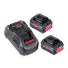 Bosch Starter-Set ProCore mit 2x ProCORE 18 V 8,0 Ah Professional Akku GBA ( 1600A016GK ) und GAL 1880 CV Ladegerät