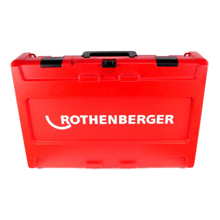 Rothenberger ROMAX 4000 CAS Akku Pressmaschine 18 V 34 kN + 1x Akku 10 Ah + Ladegerät + Koffer