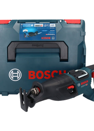 Sierra sable inalámbrica Bosch GSA 18V-28 18 V (06016C0001) BITURBO Brushless + L-Boxx - sin batería, sin cargador