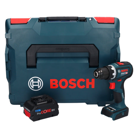 Bosch GSR 18V-90 C Professional Perceuse-visseuse sans fil 64 Nm 18V Brushless + 1x Batterie ProCORE 8,0 Ah + Coffret L-Boxx - sans chargeur