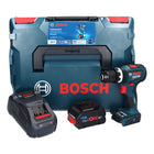 Bosch GSB 18V-90 C Profesjonalna akumulatorowa wiertarko-wkrętarka udarowa 18 V 64 Nm bezszczotkowa + 1x akumulator ProCORE 8,0 Ah + ładowarka + L-Boxx