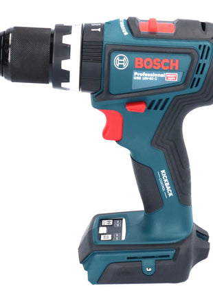 Bosch GSB 18V-90 C Profesjonalna akumulatorowa wiertarko-wkrętarka udarowa 18 V 64 Nm bezszczotkowa + 2x akumulator ProCORE 8,0 Ah + ładowarka + L-Boxx