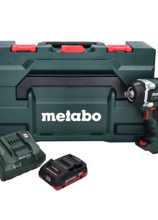 Metabo SSW 18 LTX 800 BL akumulatorowy klucz udarowy 18 V 800 Nm 1/2" bezszczotkowy + 1x akumulator 4,0 Ah + ładowarka + metaBOX