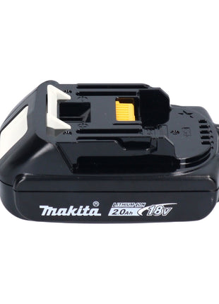 Makita DMR 056 A1 Akku Radio 18 V FM DAB+ mit Laterne 360° Taschenlampe IP65 + 1x Akku 2,0 Ah - ohne Ladegerät