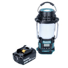 Makita DMR 056 F1 Akku Radio 18 V FM DAB+ mit Laterne 360° Taschenlampe IP65 + 1x Akku 3,0 Ah - ohne Ladegerät - Toolbrothers