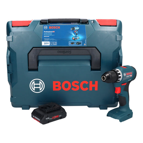 Taladro atornillador a batería Bosch GSR 18V-45 18 V 45 Nm sin escobillas + 1x batería ProCORE 4,0 Ah + L-Boxx - sin cargador