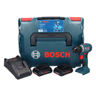 Bosch GSR 18V-45 Akku Bohrschrauber 18 V 45 Nm Brushless + 2x ProCORE Akku 4,0 Ah + Ladegerät + L-Boxx