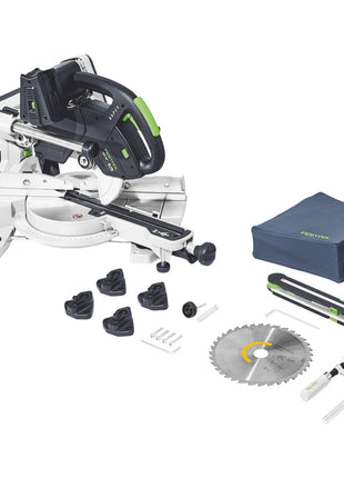 Festool KSC 60 EB-Basic KAPEX Akku Kapp Zugsäge 18 V / 36 V 216 mm ( 576847 ) Brushless Solo - ohne Akku, ohne Ladegerät - Toolbrothers