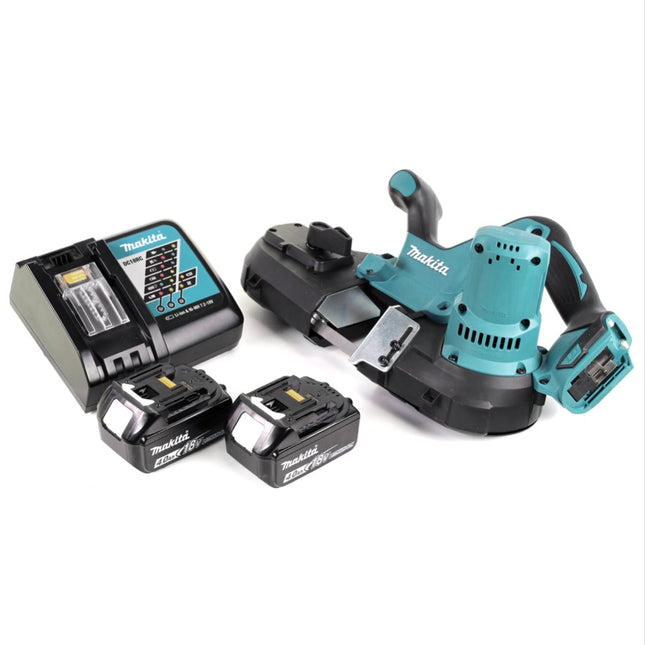 Makita DPB 181 RM 18 V Li-Ion Akku Bandsäge + 2 x 4 Ah Akku + Ladegerät - Toolbrothers