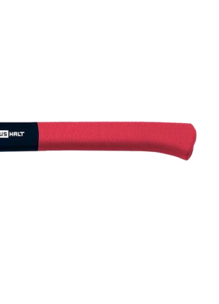 HAUSHALT Axt HH-427E, 710 mm, 1,5 kg, blau, Kopf aus rostfreiem Stahl, mit rutschfesten gummierten Griff in Rot ( 000051405555 ) - Toolbrothers