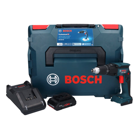 Visseuse à cloison sèche sans fil Bosch GTB 18V-45 18 V 32 Nm sans balais + 1 batterie ProCORE 4,0 Ah + chargeur + L-Boxx