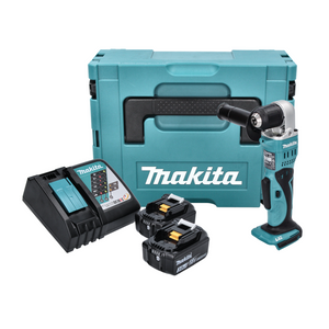 Makita DDA 351 RFJ Akku Winkelbohrmaschine 18 V 13,5 Nm + 2x Akku 3,0 Ah + Ladegerät + Makpac
