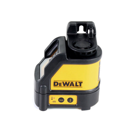 DeWalt DW 088 KTRI-XJ Kreuzlinien Laser mit Puls Modus Rot + DE 0881 Aluminium Stativ 1,7 m 1/4"