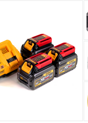 Kit de démarrage DeWalt DCB 118 T3 XR FLEXVOLT + 3x batterie DCB 546 6,0 Ah