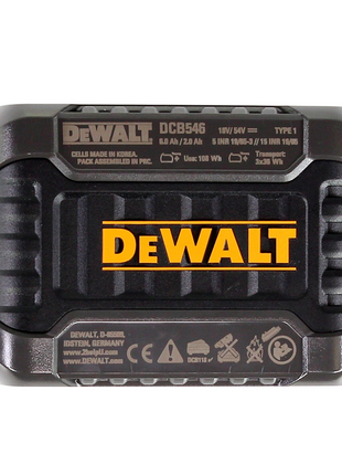 Kit de démarrage DeWalt DCB 118 T3 XR FLEXVOLT + 3x batterie DCB 546 6,0 Ah