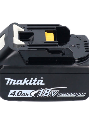 Raboteuse à batterie Makita DKP 180 M1J 18 V 82 mm + 1x batterie 4,0 Ah + Makpac - sans chargeur