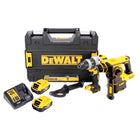 DeWalt Kombo Kit XR 18 V DCH 253 N Kombihammer 2,1 J + DCD 996 P2 Akku Schlagbohrschrauber 95 Nm Brushless + 2x Akku 5,0 Ah + Ladegerät + TSTAK