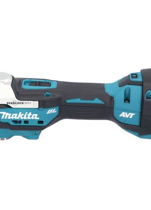 Makita DTM 52 M1JX4 Akku Multifunktionswerkzeug 18 V Starlock Max Brushless + 1x Akku 4,0 Ah + Zubehör Set + Makpac - ohne Ladegerät