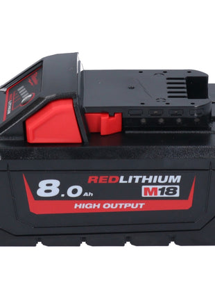 Milwaukee M18 HB8 Akku 18 V 8,0 Ah / 8000 mAh Li-Ion High Output ( 4932471070 ) mit Ladestandsanzeige - Toolbrothers