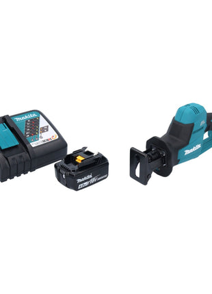 Scie alternative à batterie Makita DJR 189 RM1 18 V sans balais + 1x batterie 4,0 Ah + chargeur