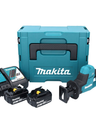 Makita DJR 189 RMJ Akku Reciprosäge Säbelsäge 18 V Brushless + 2x Akku 4,0 Ah + Ladegerät + Makpac - Toolbrothers