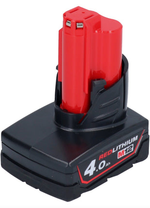 Milwaukee M12 B4 12 V 4,0 Ah / 4000 mAh Li-Ion Einschub Akku ( 4932430065 ) - Toolbrothers