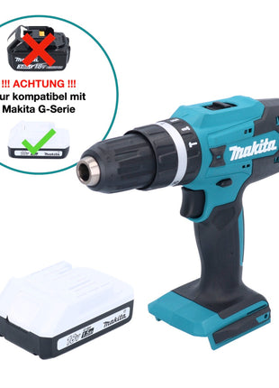 Makita HP 488 DY1 Akku Schlagbohrschrauber 18 V 42 Nm G-Serie + 1x Akku 1,5 Ah - ohne Ladegerät - Toolbrothers