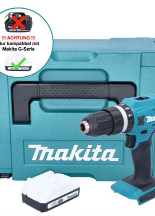 Makita HP 488 DY1J Akku Schlagbohrschrauber 18 V 42 Nm G-Serie + 1x Akku 1,5 Ah + Makpac - ohne Ladegerät - Toolbrothers