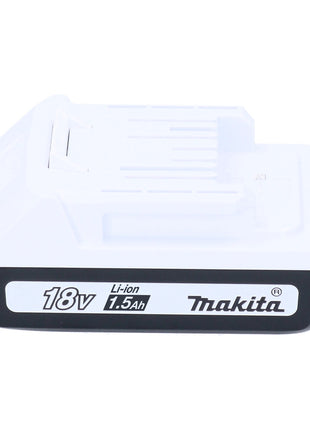 Makita Power Source Kit 1x BL 1815 G 18 V 1,5 Ah / 1500 mAh Akku G-Serie ( 198186-3 ) + DC 18 WA Ladegerät ( 195423-6 )