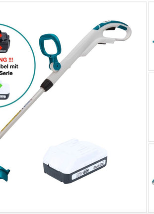 Makita UR 180 DY1 Akku Rasentrimmer 18 V 260 mm G-Serie + 1x Akku 1,5 Ah - ohne Ladegerät - Toolbrothers