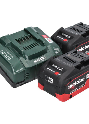 Metabo SSW 18 LTX 1750 BL Akku Schlagschrauber 18 V 1750 Nm 3/4" Brushless ( 602402660 ) + 2x Akku 5,5 Ah + Ladegerät + metaBOX