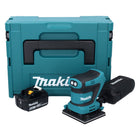 Ponceuse orbitale sur batterie Makita DBO 481 M1J 18 V 112 x 102 mm + 1x batterie 4,0 Ah + Makpac - sans chargeur