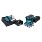 Makita DBO 482 RM1 ponceuse orbitale sur batterie 18 V 112 x 102 mm + 1x batterie 4,0 Ah + chargeur