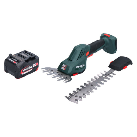 Metabo SGS 18 LTX Q podadoras de césped y arbustos de batería 18 V + 1x batería 4.0 Ah - sin cargador